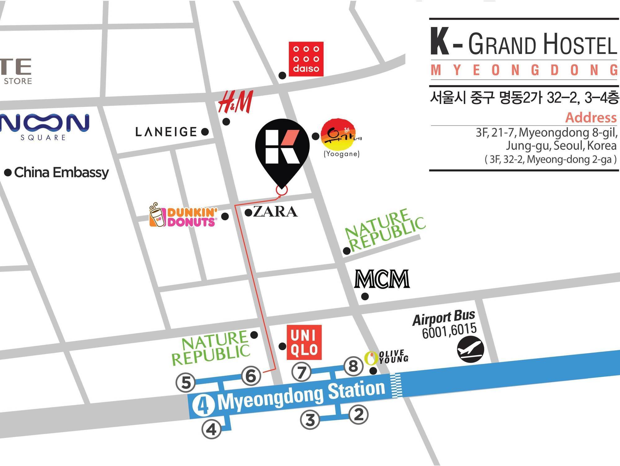 Oyo Hostel Myeongdong 1 Seoul Exterior photo